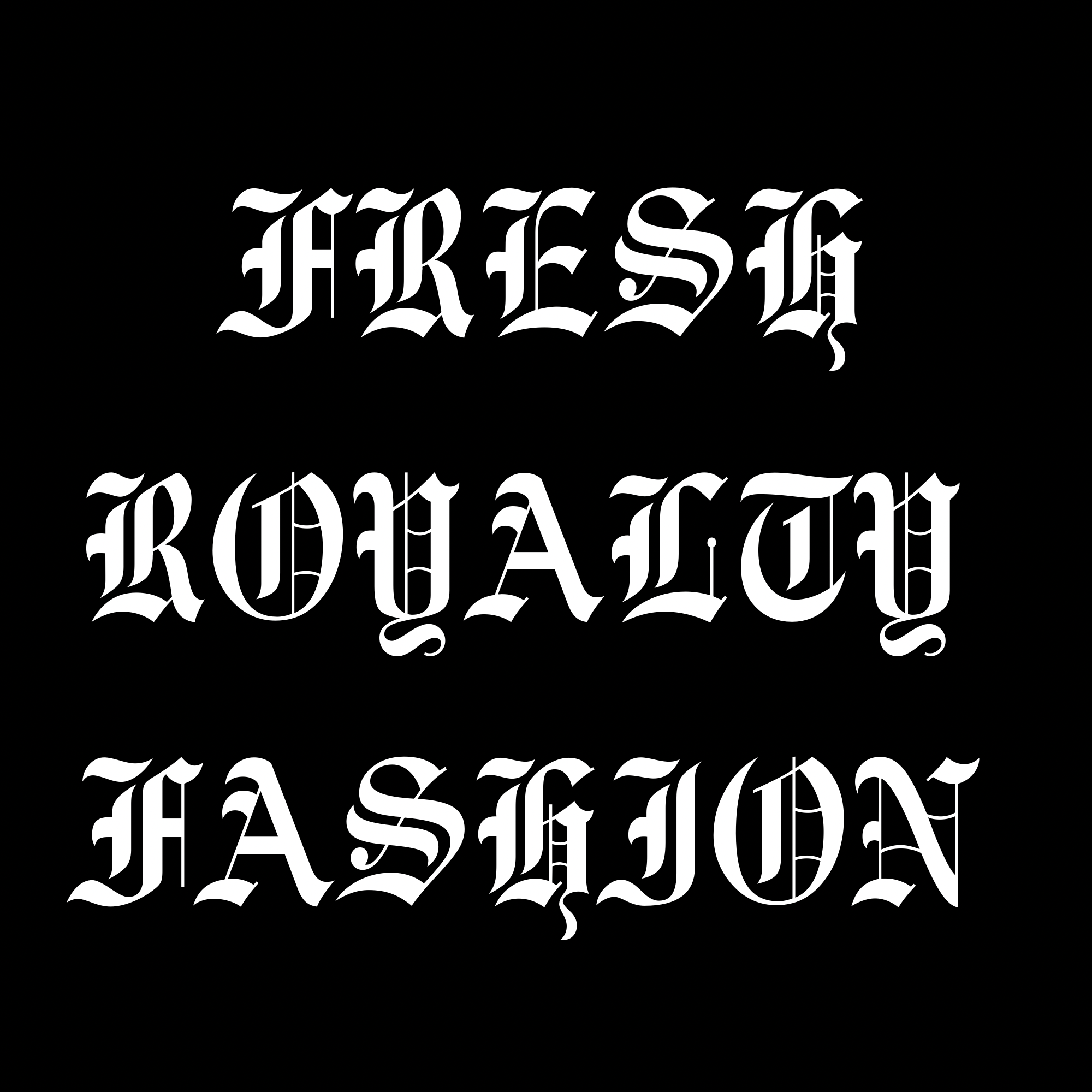 Fresh Royalty Originals Collection