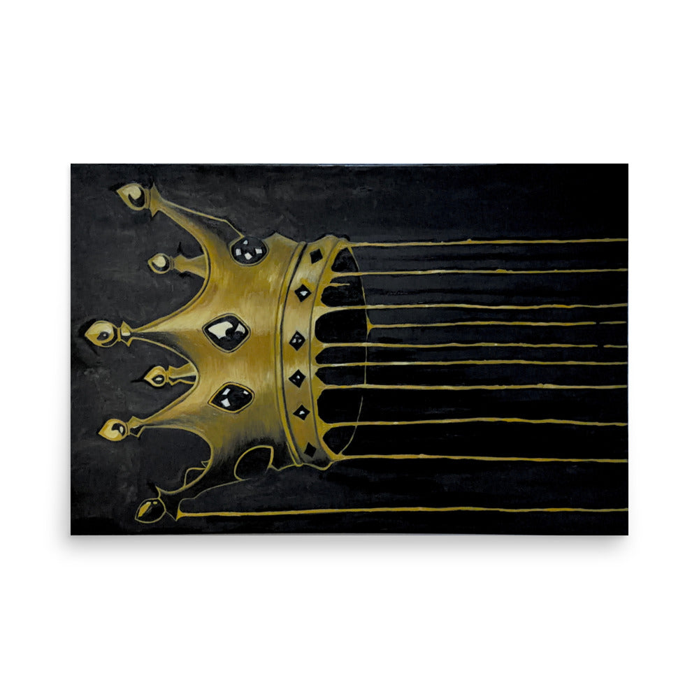 Crowned in Motion - Limited Edition Print